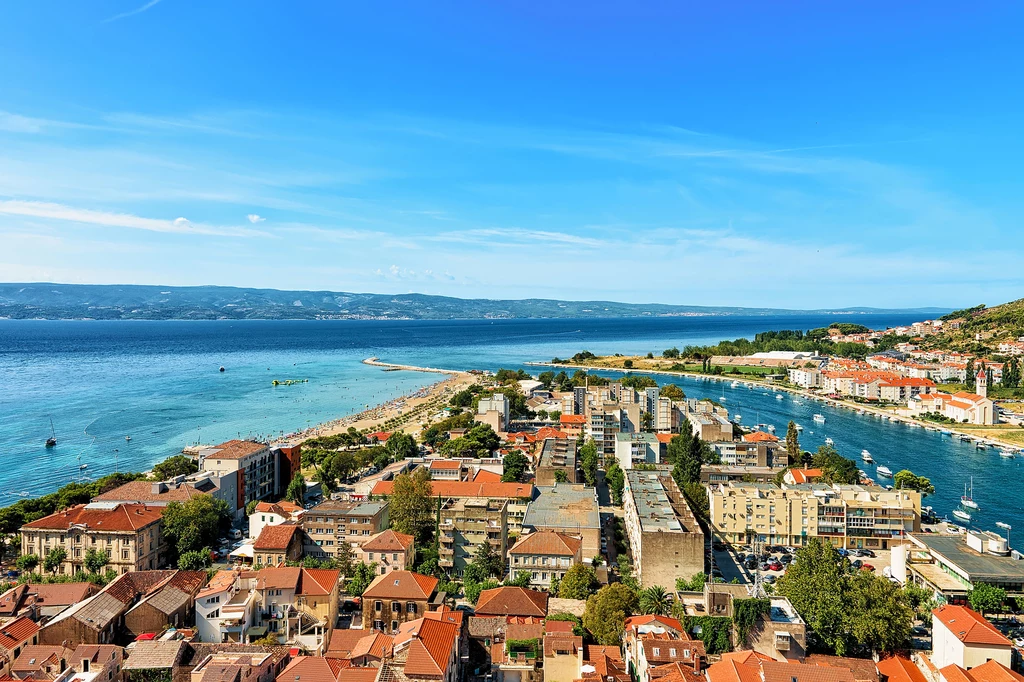 Panorama miasta Omiš