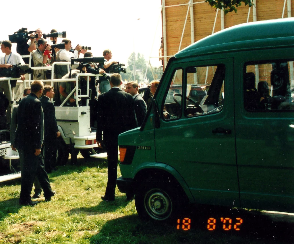 Mercedes 310D w służbie Biura Ochrony Rządu