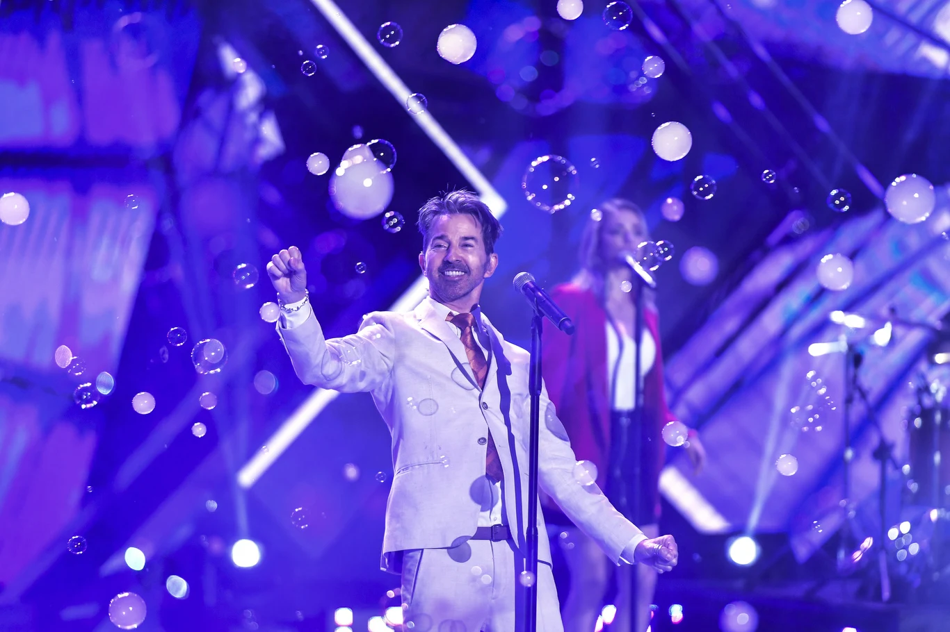 Limahl na Festiwalu Muzyki Tanecznej w Kielcach.