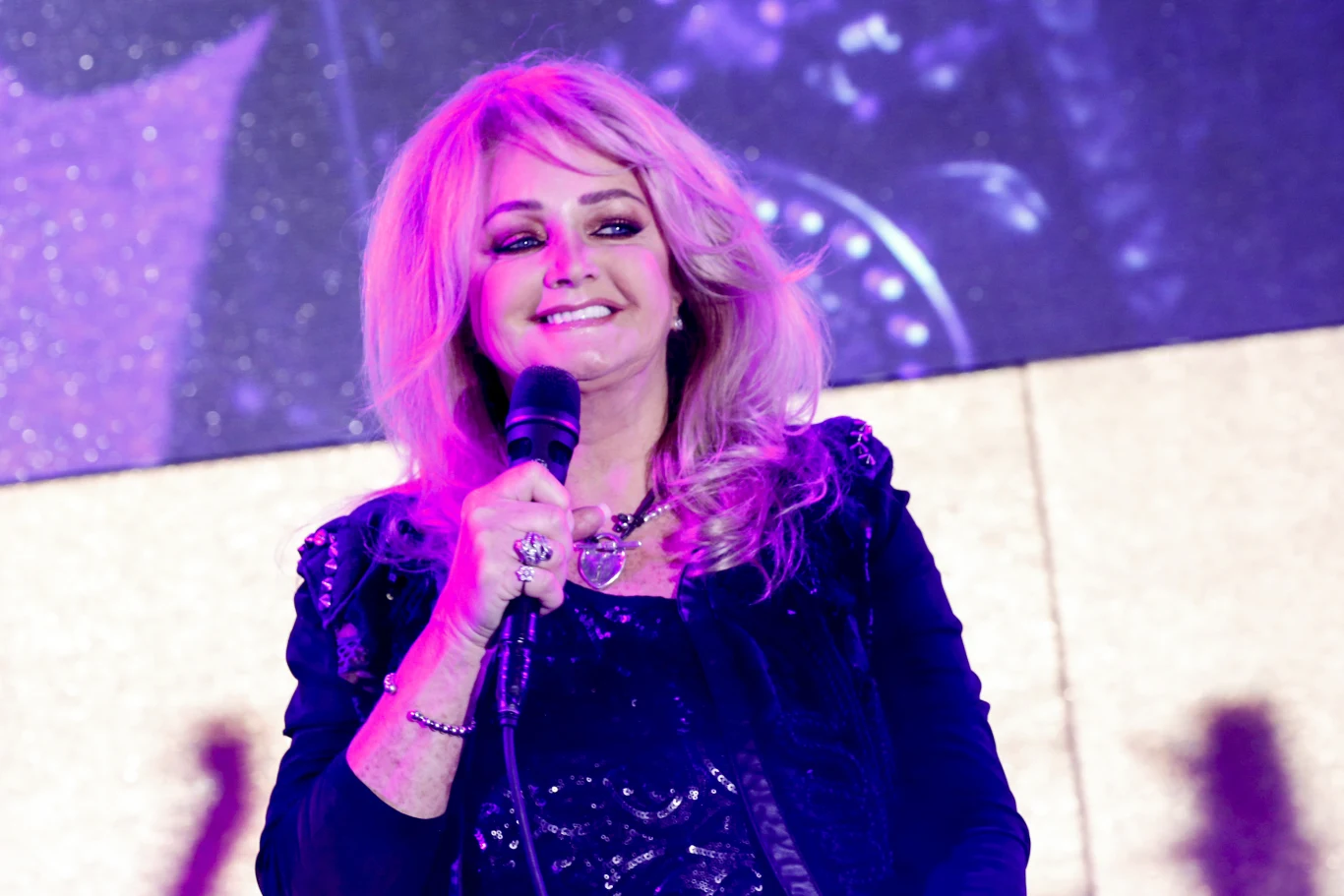 Bonnie Tyler w listopadzie 2018 roku.