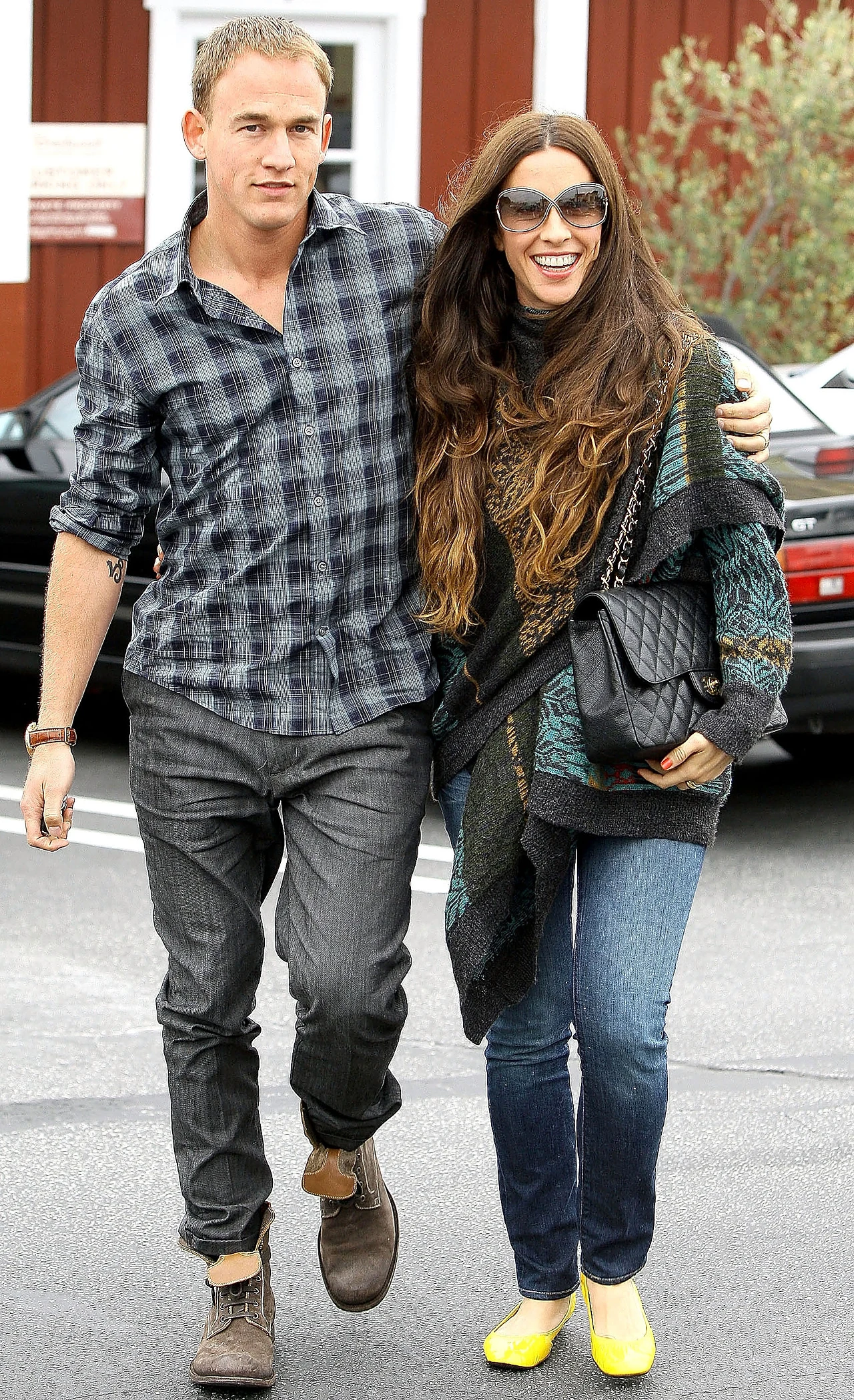 Alanis Morissette z mężem