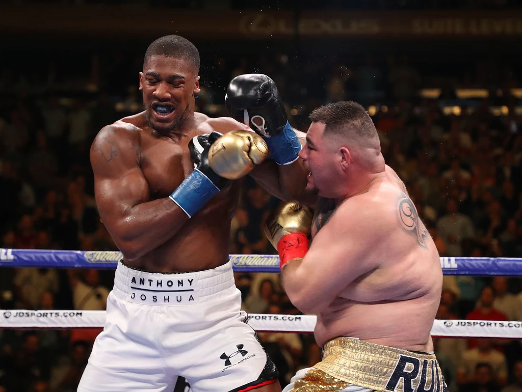 Anthony Joshua w starciu z Andym Ruizem jr