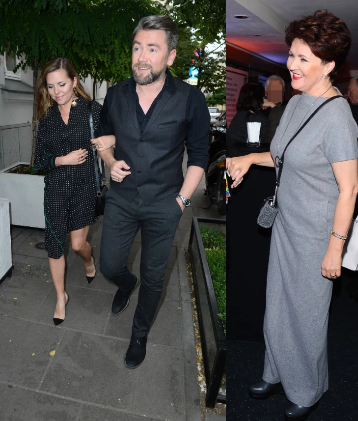 Ola z Kubą i Jolanta Kwaśniewska