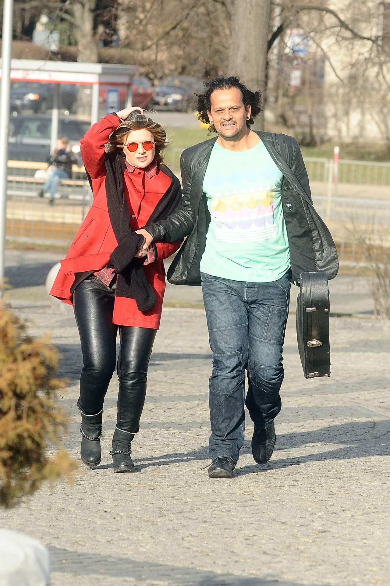 Urszula z drugim mężem, Tomaszem Kujawskim