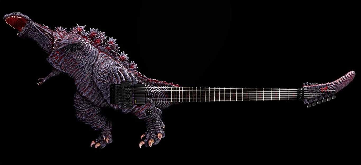 Godzilla Guitar w całej swojej okazałości Godzilla Guitar w całej swojej okazałości