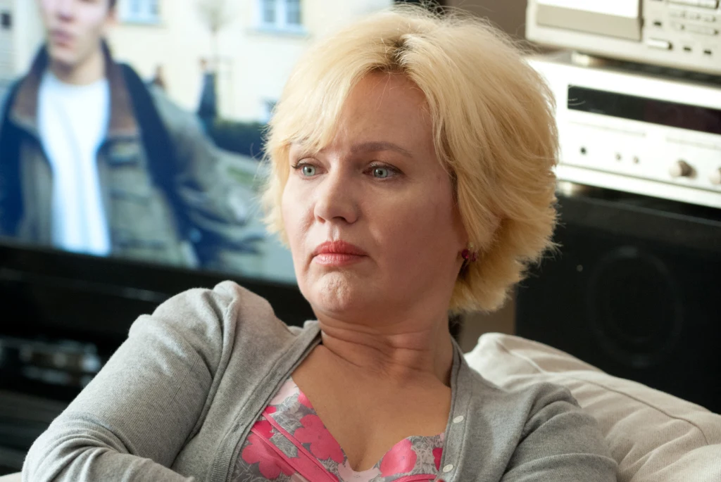 Agnieszka Pilaszewska na planie serialu Agnieszka Pilaszewska na planie serialu