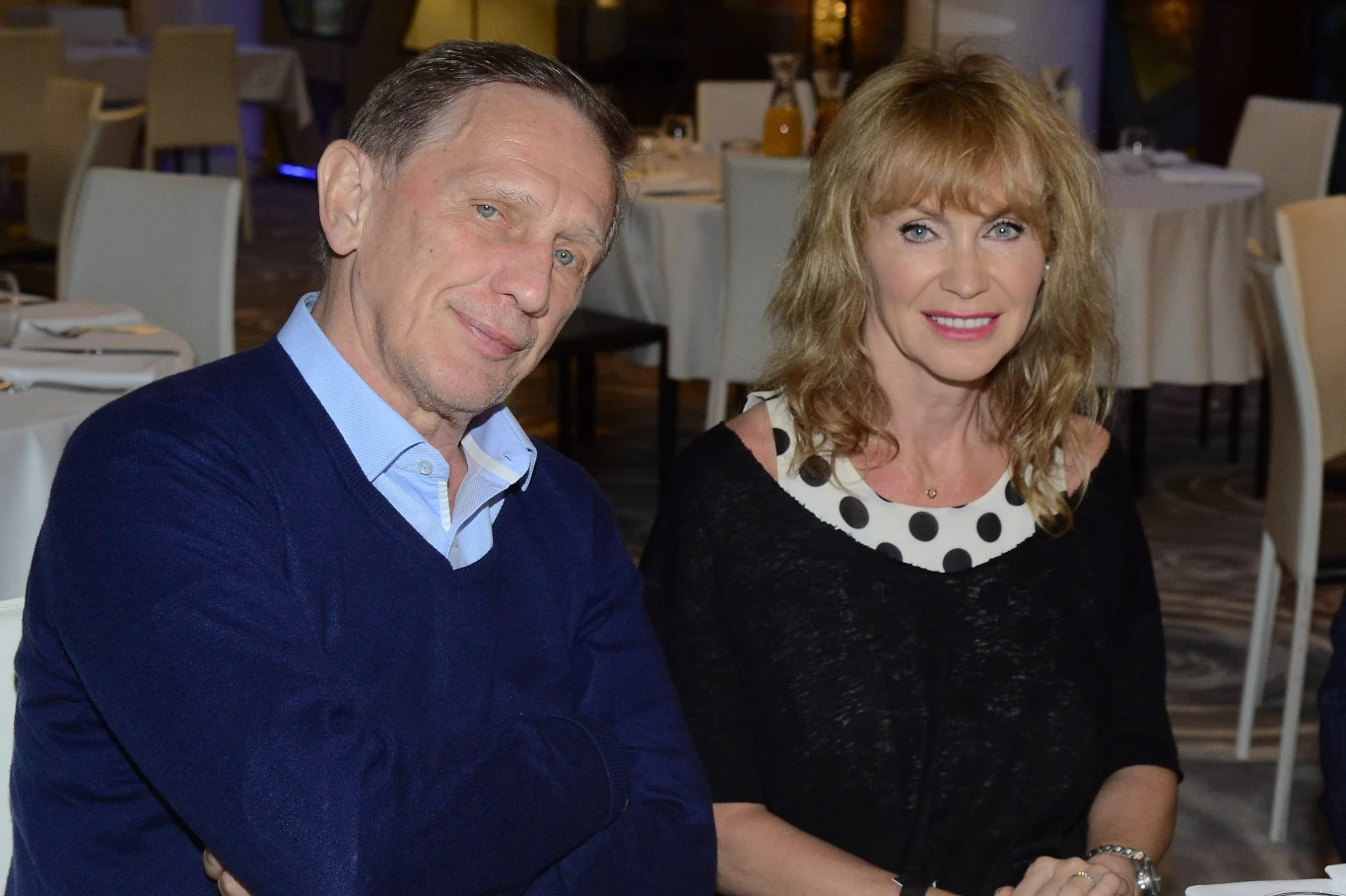 Jan Englert i Beata Ścibakówna