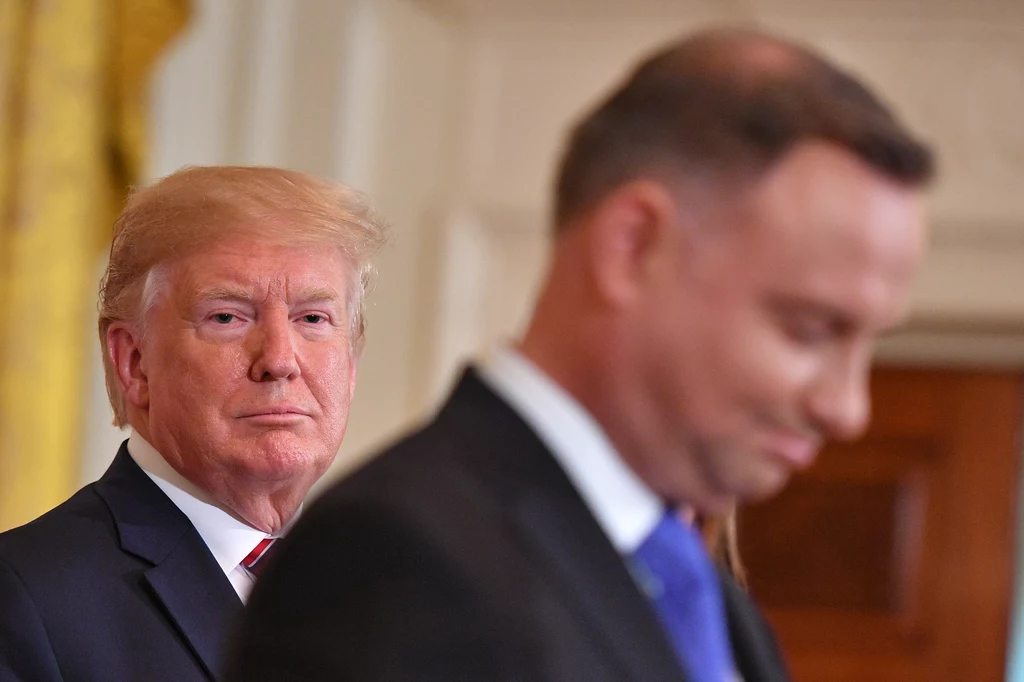 Prezydent USA Donald Trump i prezydent Polski Andrzej Duda Prezydent USA Donald Trump i prezydent Polski Andrzej Duda