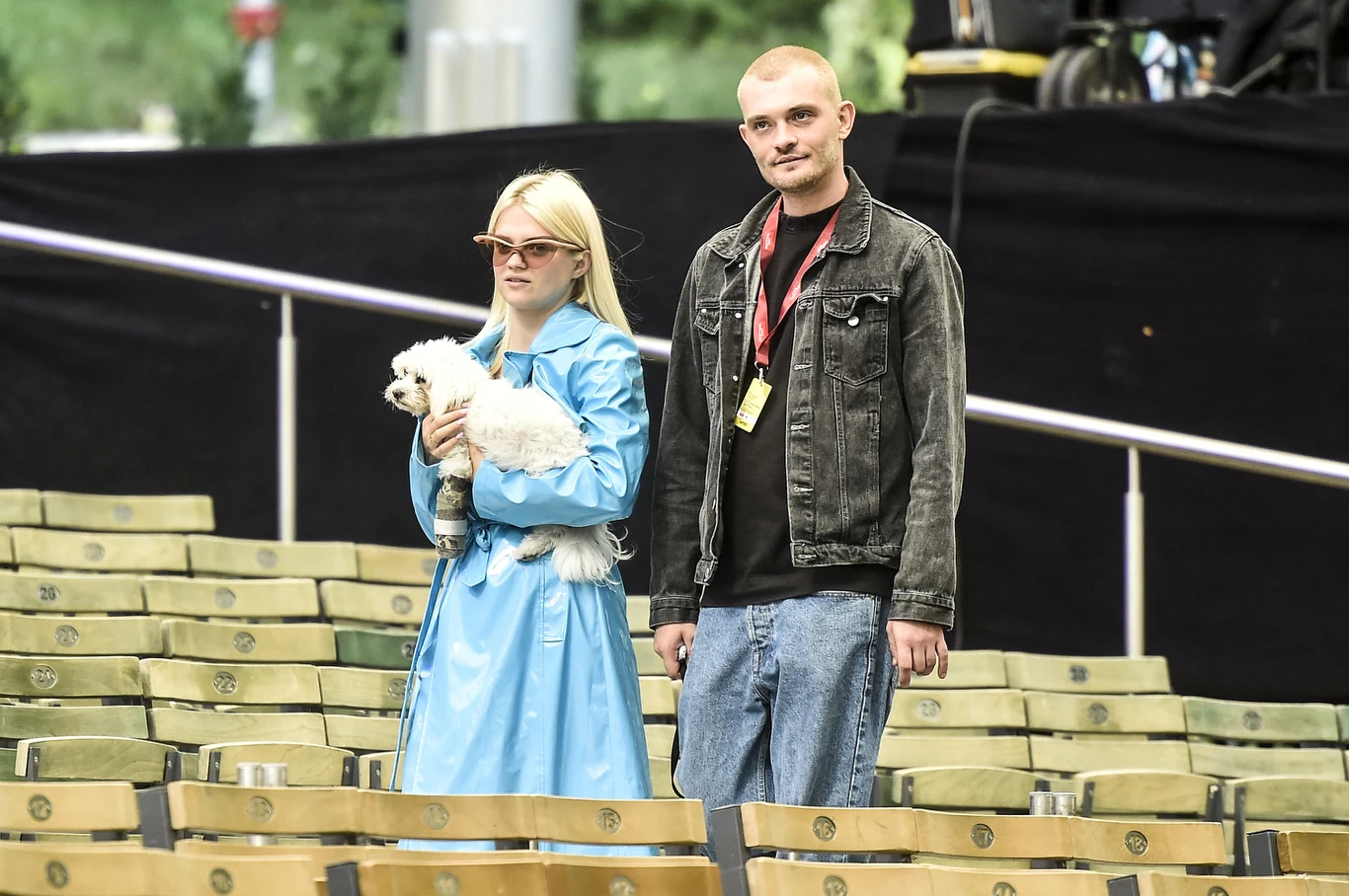 Margaret z chłopakiem Margaret z chłopakiem