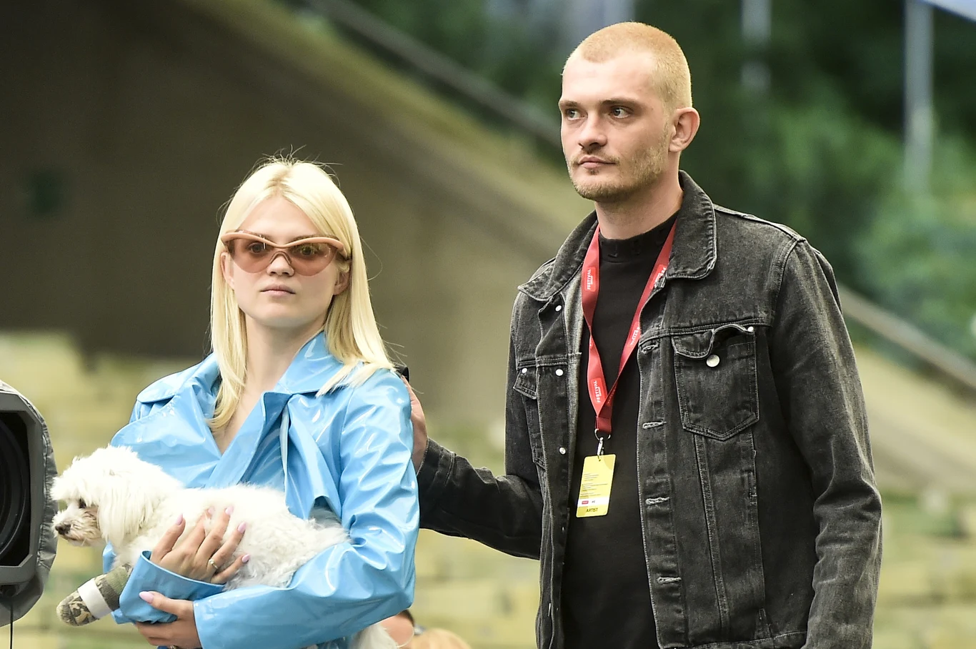 Margaret z chłopakiem Margaret z chłopakiem