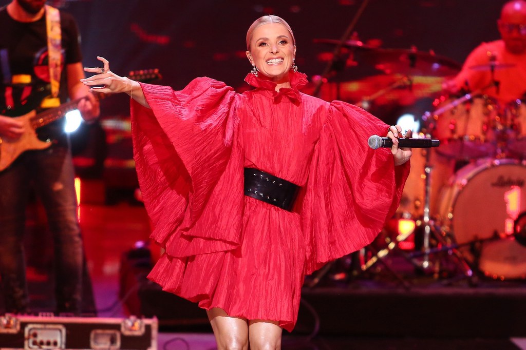 Halina Mlynkova z grupą Brathanki podczas Top Of The Top Sopot Festival 2019