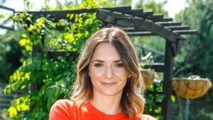 Kamila Boruta na planie serialu "Miłość na zakręcie"