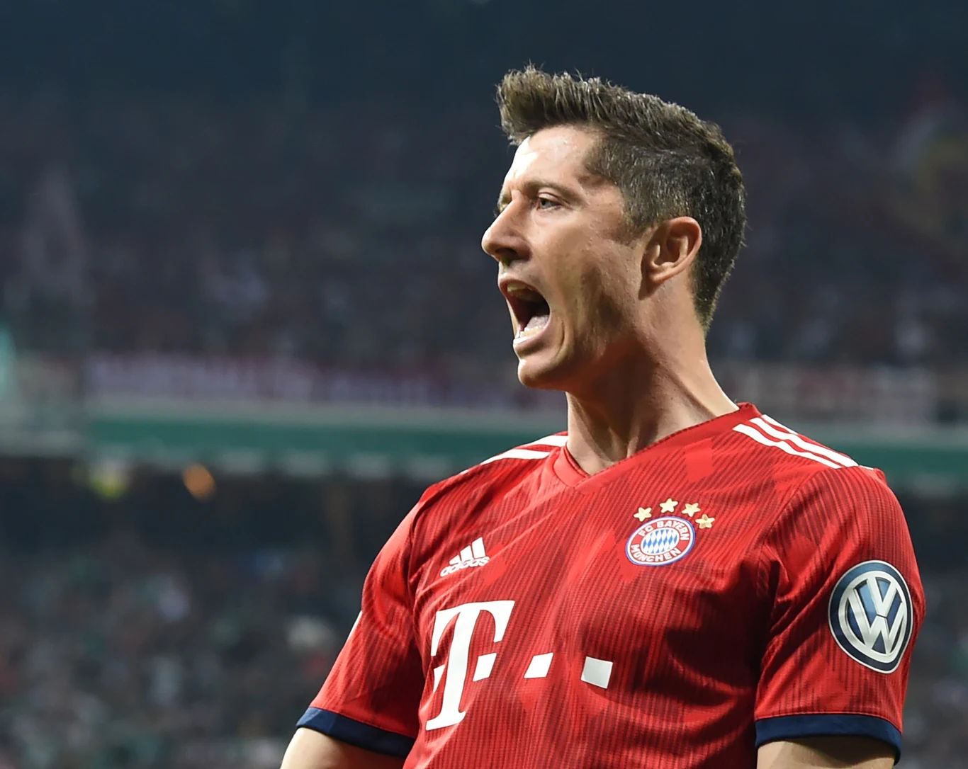 Robert Lewandowski w barwach Bayernu Monachium Robert Lewandowski w barwach Bayernu Monachium