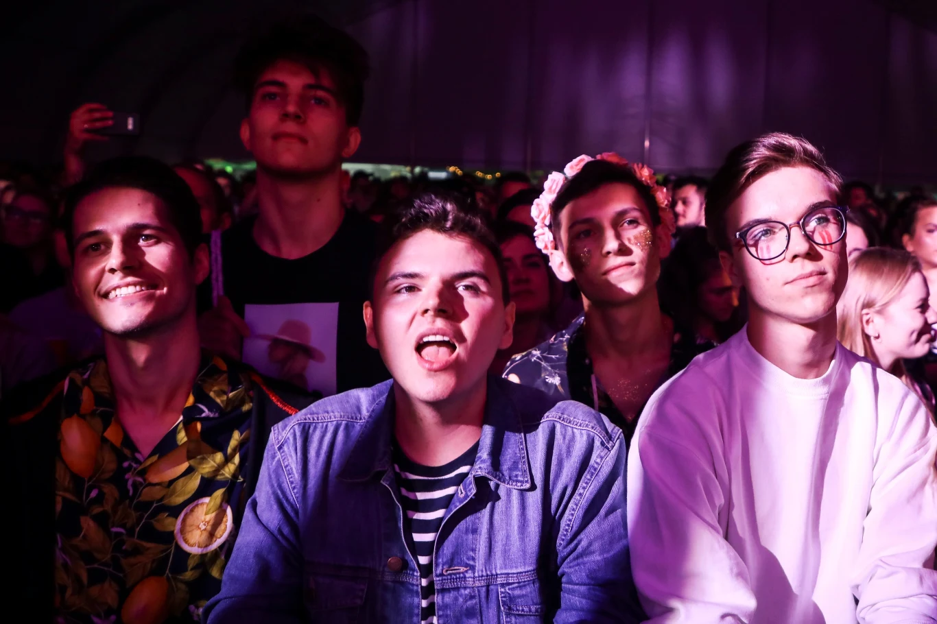 Publiczność podczas Kraków Live Festival 2019 Publiczność podczas Kraków Live Festival 2019