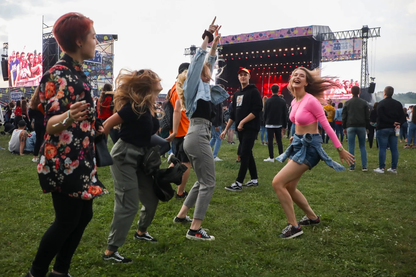 Publiczność podczas Kraków Live Festival 2019 Publiczność podczas Kraków Live Festival 2019