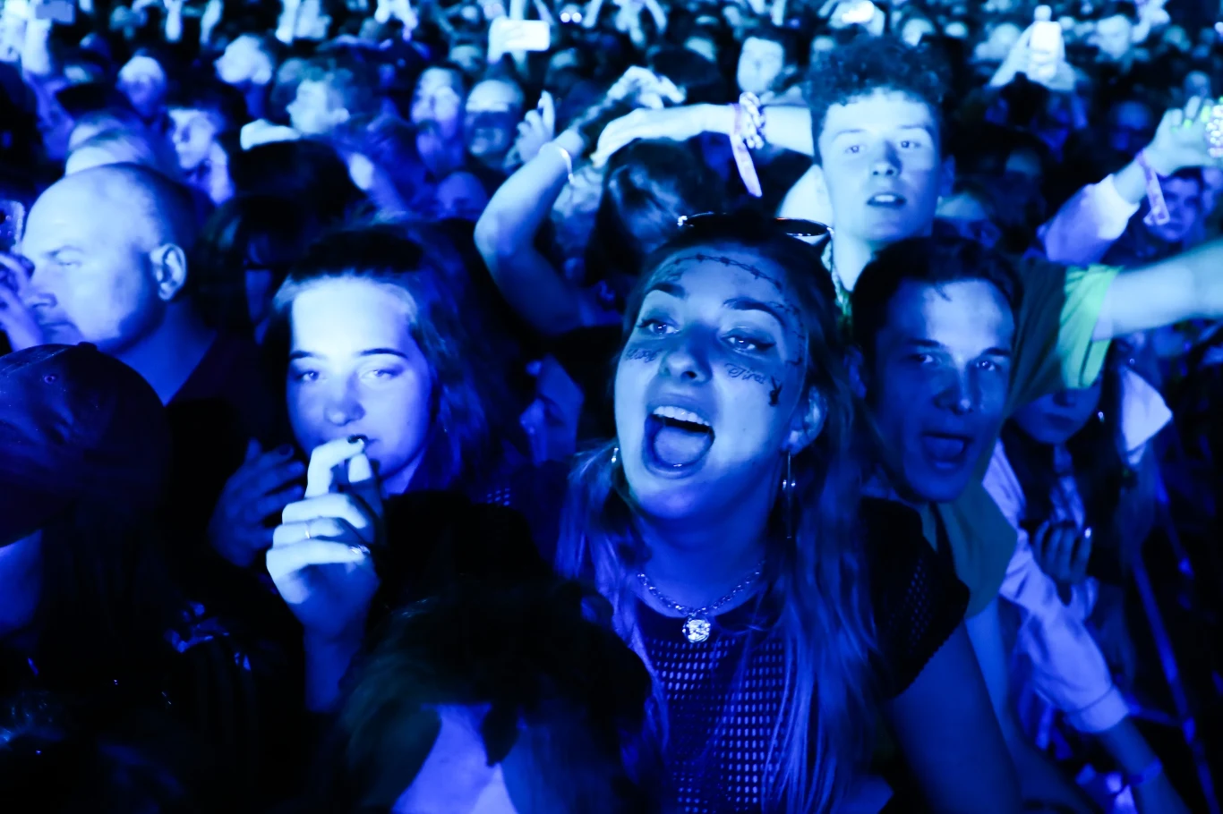 Publiczność podczas drugiego dnia na Kraków Live Festival 2019
