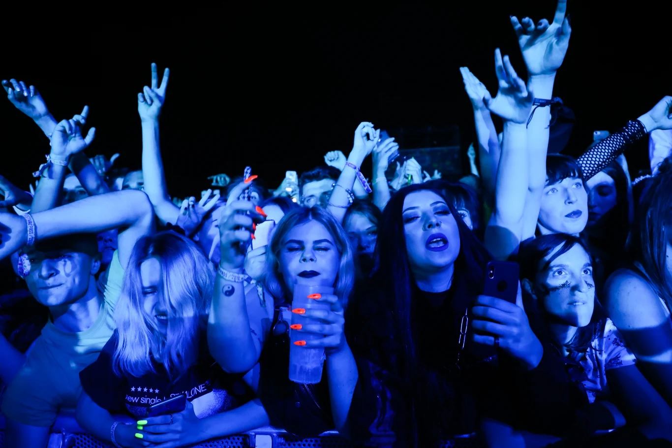 Publiczność podczas drugiego dnia na Kraków Live Festival 2019