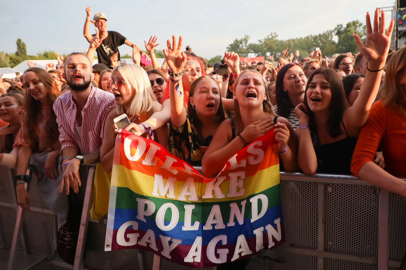 Publiczność podczas drugiego dnia na Kraków Live Festival 2019