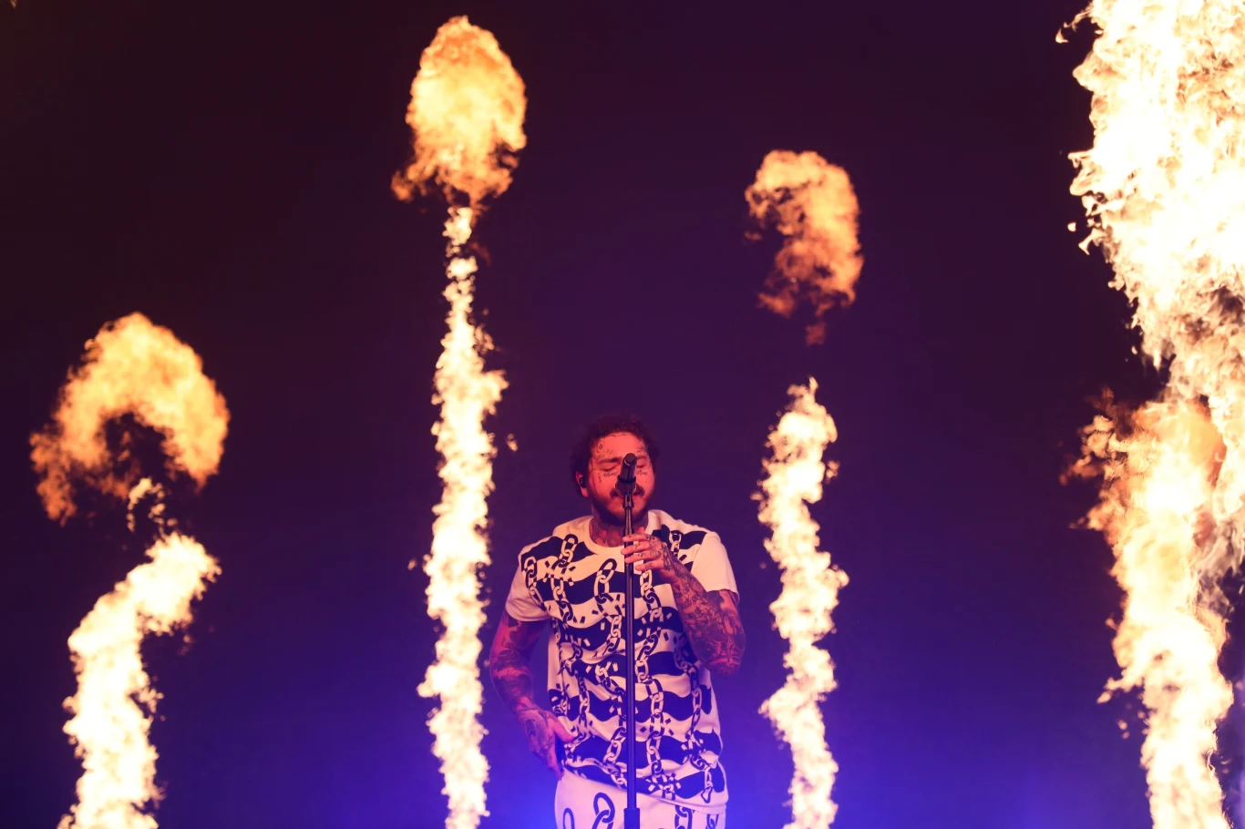 Post Malone na Kraków Live Festival 2019