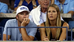 Bode Miller z żoną Morgan