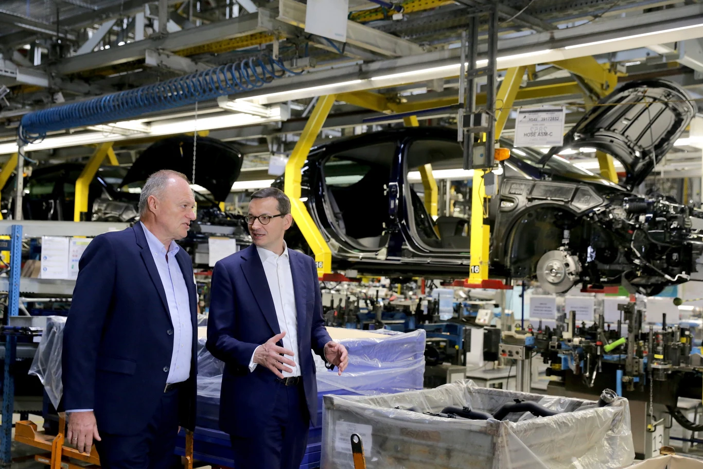 Zakład odwiedził premier Morawiecki