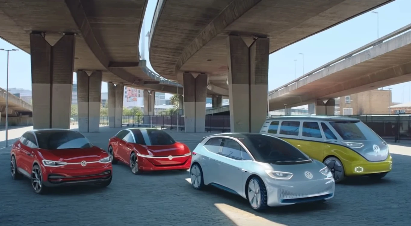 Elektryczna rodzina Volkswagena - ID Crozz II Concept, ID Vizzion Concept, ID.3 Concept oraz ID Buzz Concept Elektryczna rodzina Volkswagena - ID Crozz II Concept, ID Vizzion Concept, ID.3 Concept oraz ID Buzz Concept