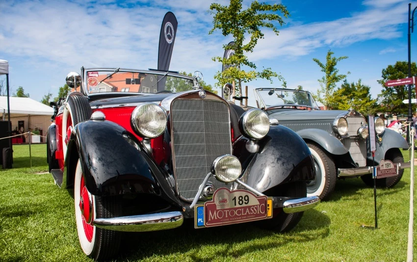 MotoClassic Wrocław obfitował w ciekawe auta / Fot: Łukasz Rawski