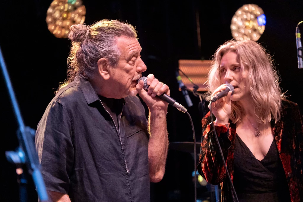 Robert Plant i Suzi Dian podczas festiwalu Womad - 28 lipca 2019 r.