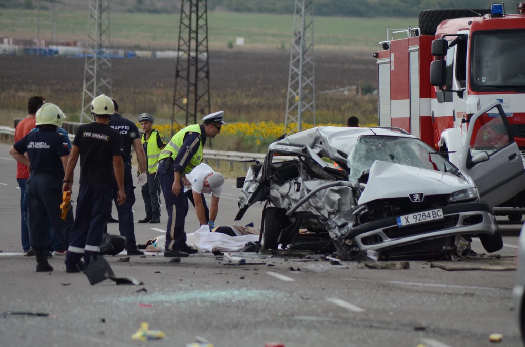 Na drogach Bułgarii często dochodzi do wypadków