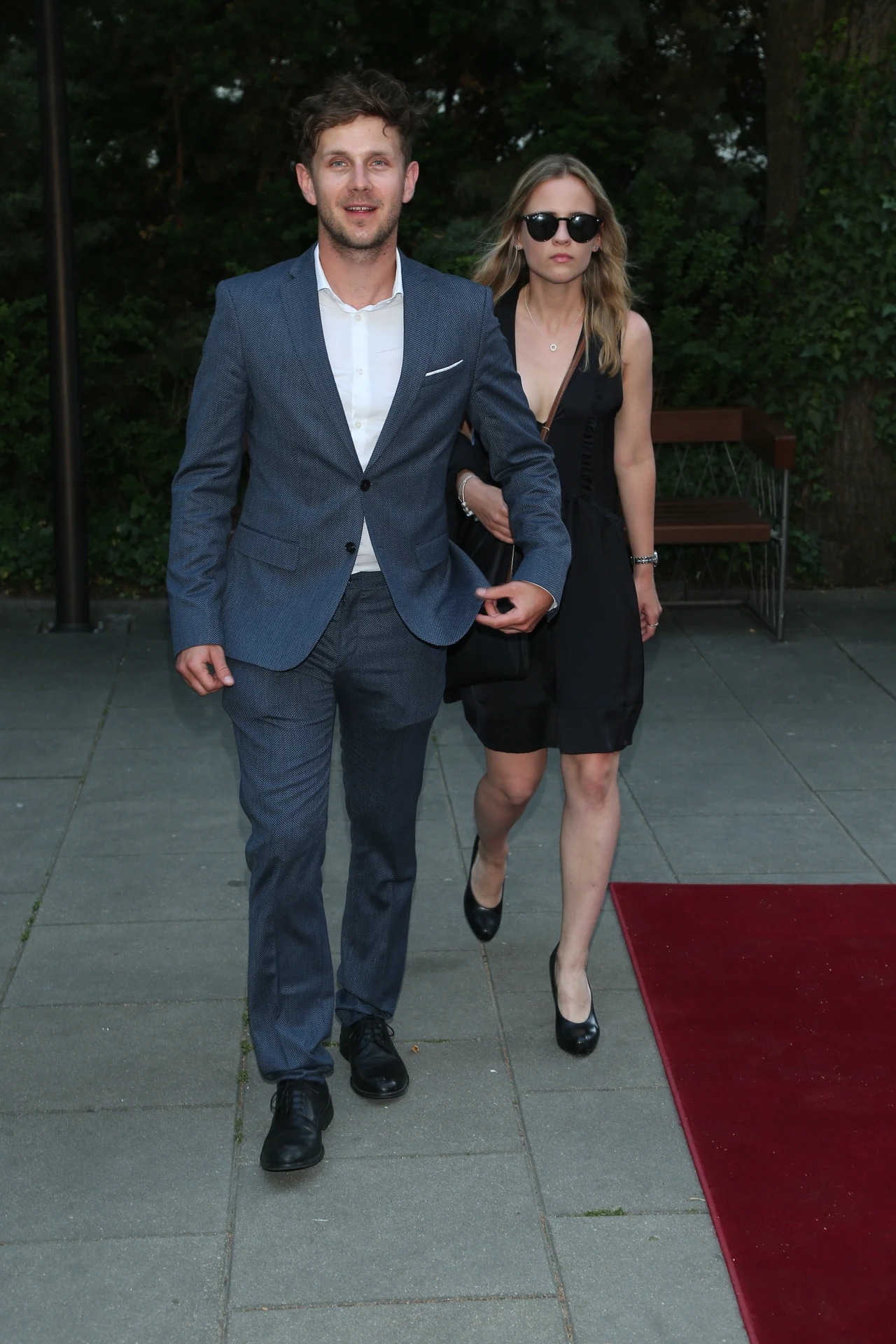 Antek Królikowski z dziewczyną Kasią 