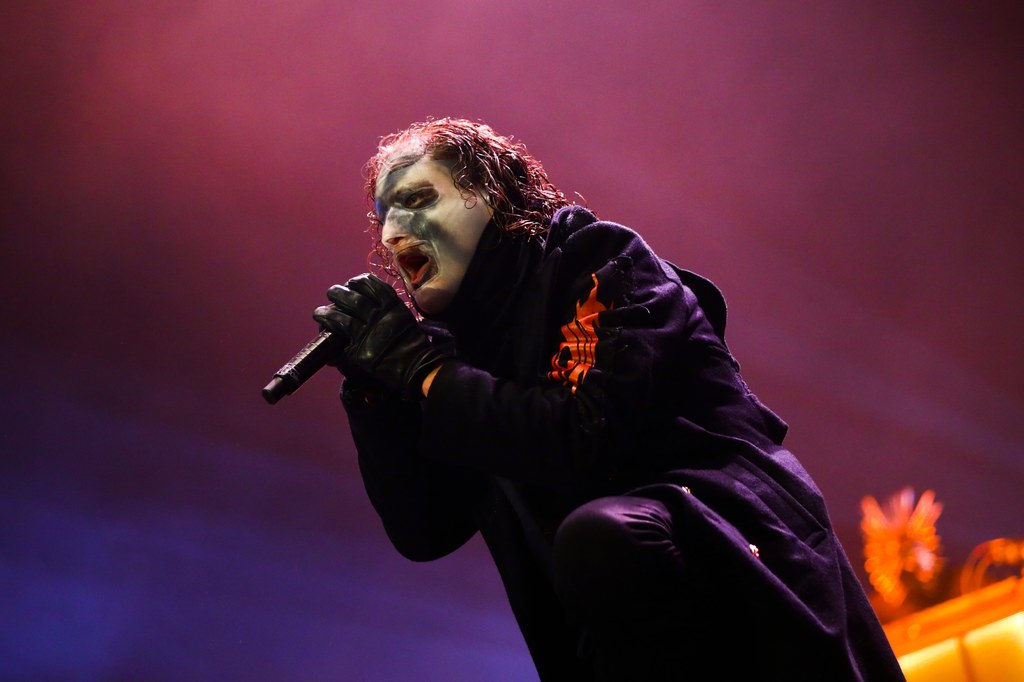 Corey Taylor (Slipknot) w akcji