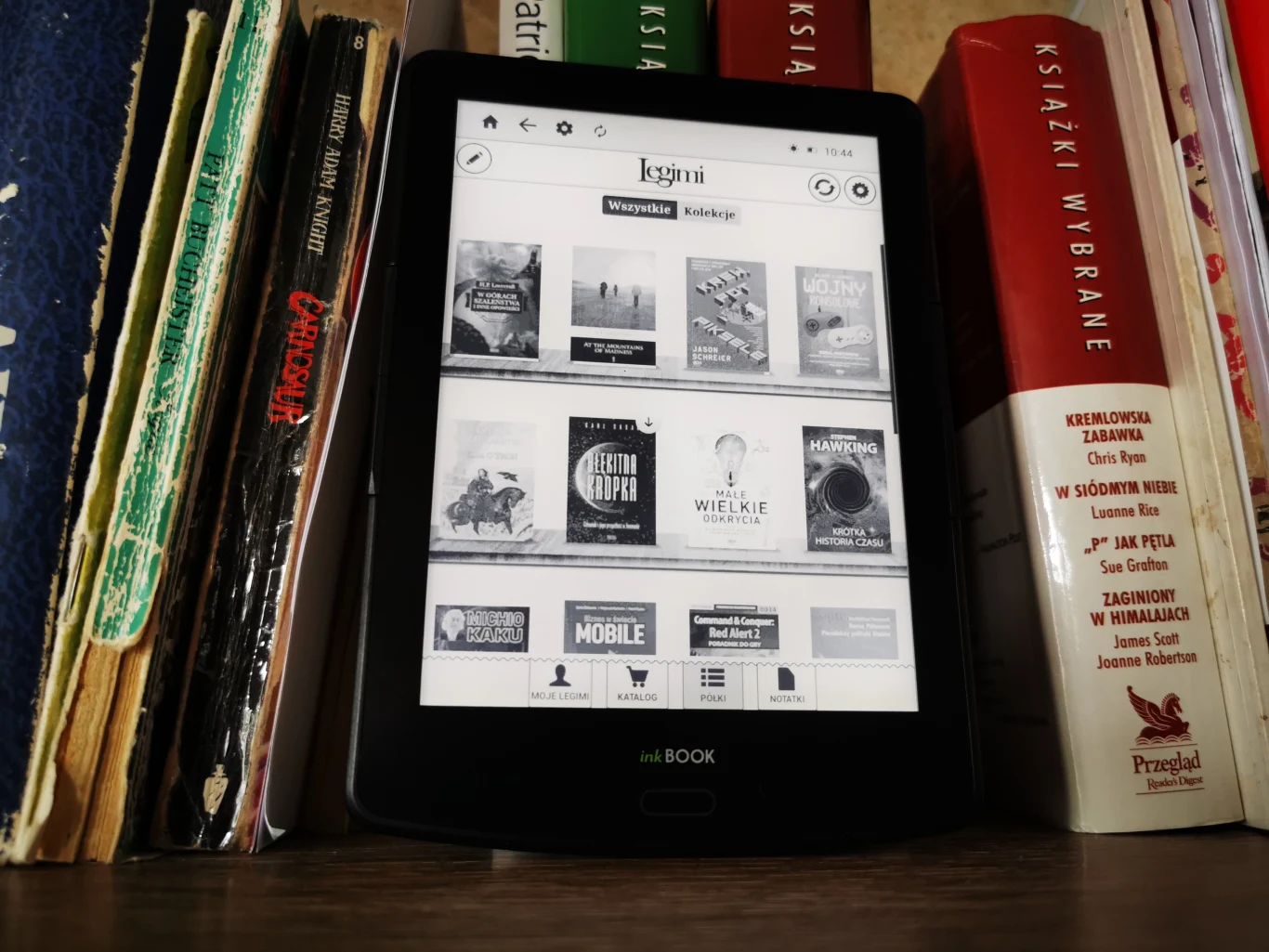 InkBook Prime HD - nasza biblioteczka w aplikacji Legimi
