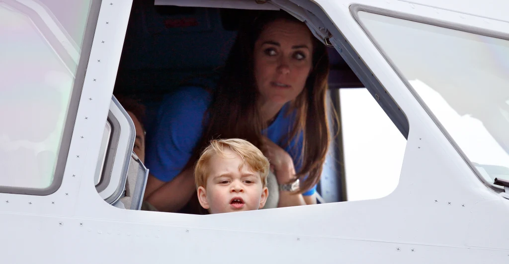 Księżna Kate z synem