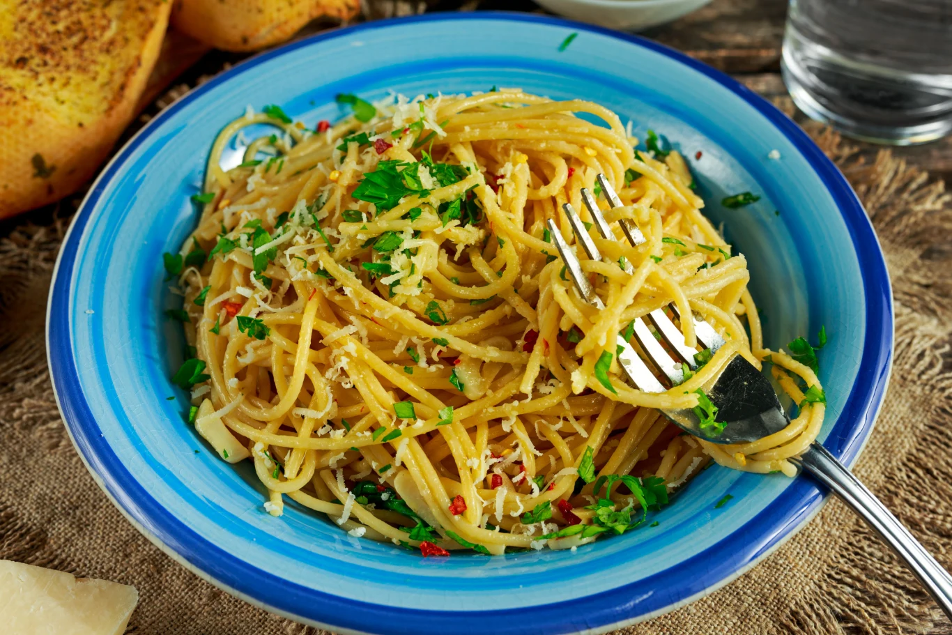 Spaghetti aglio e olio