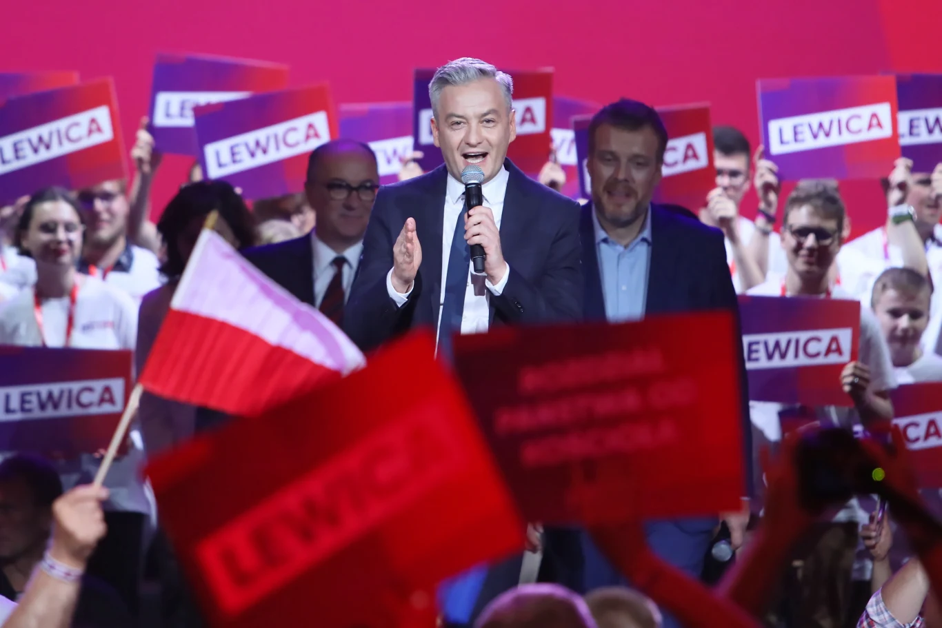 Przewodniczący Wiosny Robert Biedroń