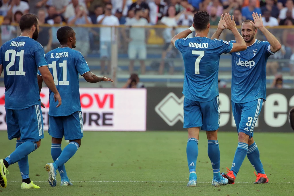 Jedynego gola dla Juventusu strzelił Chiellini Jedynego gola dla Juventusu strzelił Chiellini
