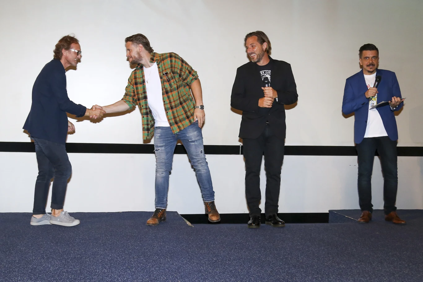 Filmografię Chyry zamyka "Mowa ptaków" (2019) Xawerego Żuławskiego, w której wcielił się w brata głównego bohatera, nauczyciela Mariana (Sebastian Fabijański), nie potrafiącego dotrzeć się z ojcem - uznanym reżyserem Gustawem (Daniel Olbrychski). Film wejdzie do polskich kin 27 września 2019 roku.

Na zdjęciu: Andrzej Chyra, Sebastian Fabijański i Andrzej Chyra przed premierowym pokazem filmu "Mowa ptaków"