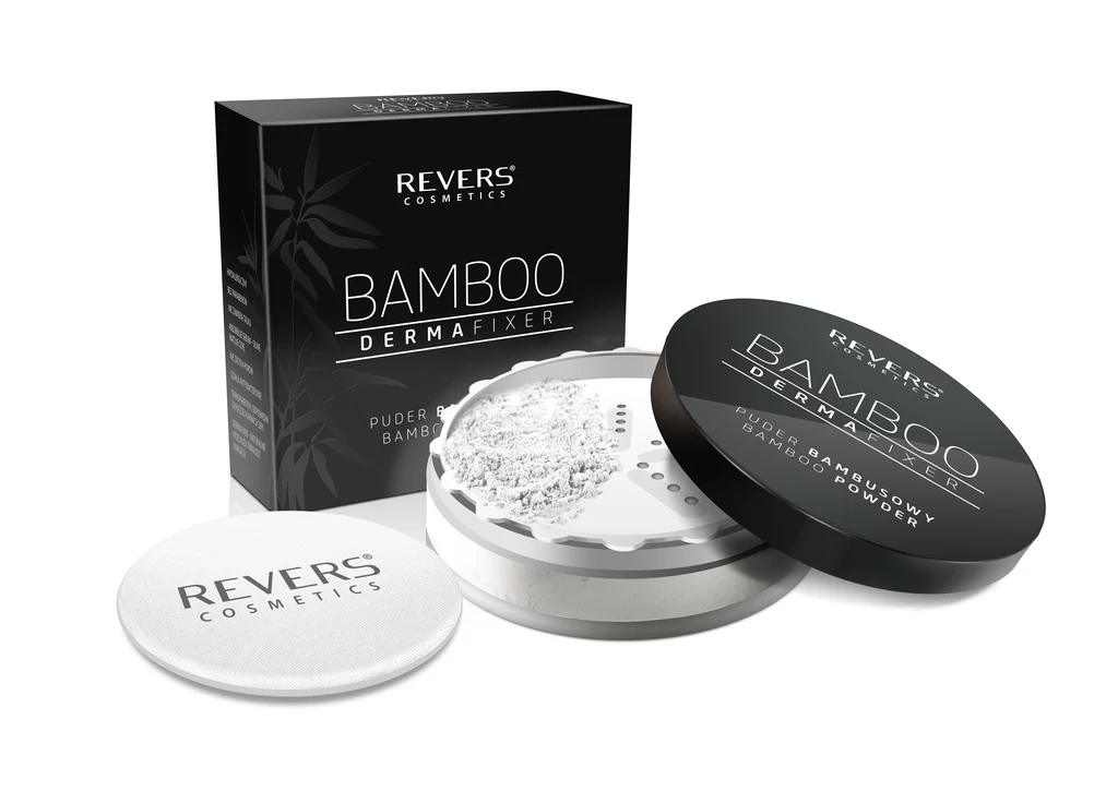 Puder bambusowy BAMBOO DERMA FIXER Revers Cosmetics