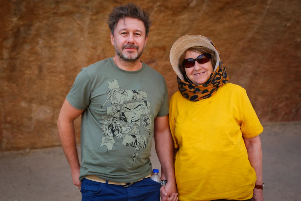 Zobacz zdjęcia Andrzeja Piasecznego i jego mamy Alicji Piasecznej z programu "Starsza pani musi fiknąć"