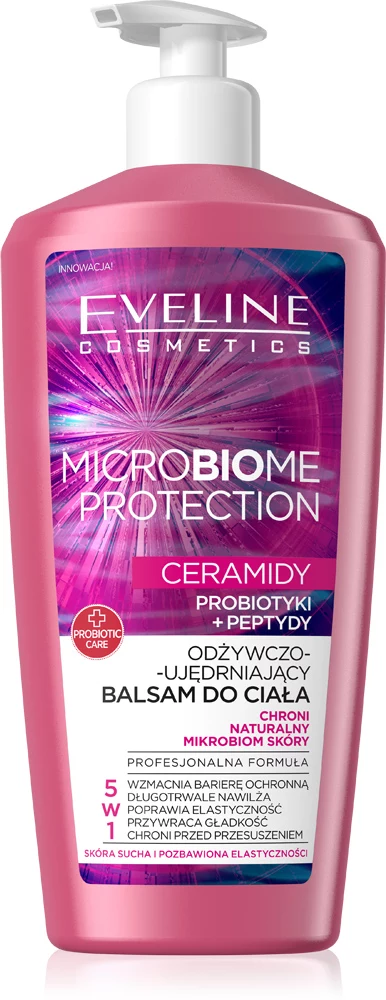 Do seriMikrobiom Protection marki Eveline Cosmetics dołączył nowy, odżywczo-ujędrniający balsam do ciała