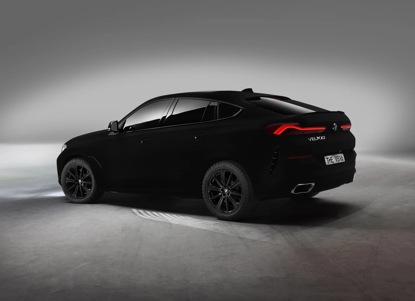 BMW z powłoką Vantablack VBx2