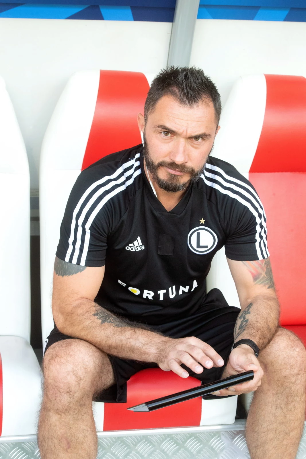 Asystent trenera głównego Legii Warszawa Marek Saganowski Asystent trenera głównego Legii Warszawa Marek Saganowski