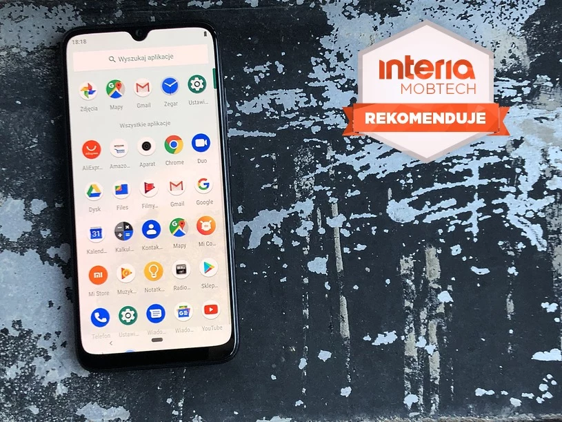 Xiaomi Mi A3 otrzymuje REKOMENDACJĘ serwisu Interia Mobtech 
