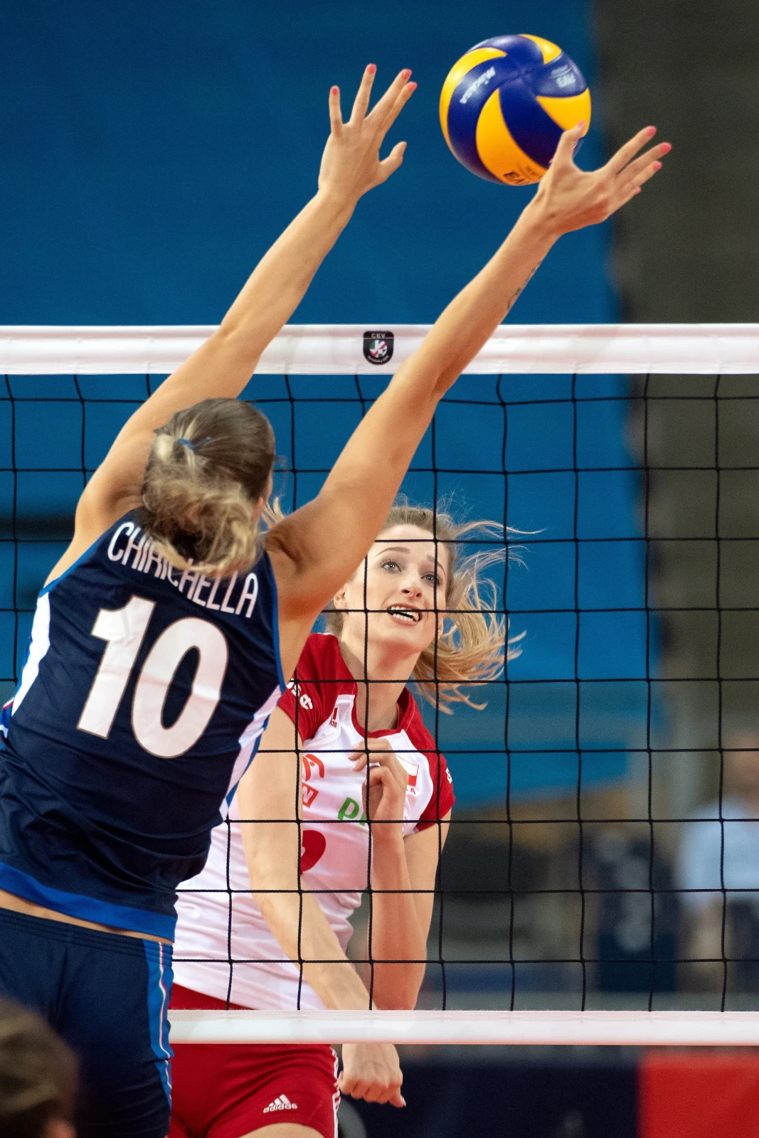 To było czwarte zwycięstwo podopiecznych trenera Jacka Nawrockiego w europejskim czempionacie. W grupie uległy jednie 2:3 Belgii. Wcześniej w łódzkiej Atlas Arenie wygrały bez straty seta ze Słowenią i Portugalią oraz Ukrainą (3:1). Włoszki z czterema wygranymi i jedną porażką zajęły pierwsze miejsce w tabeli gr. B.