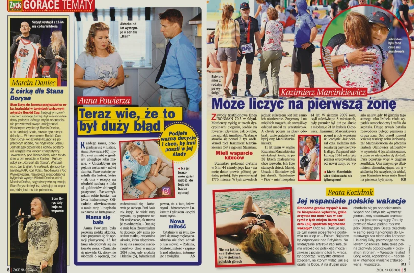 O Kazimierzu Marcinkiewiczu pisze "Życie na gorąco"