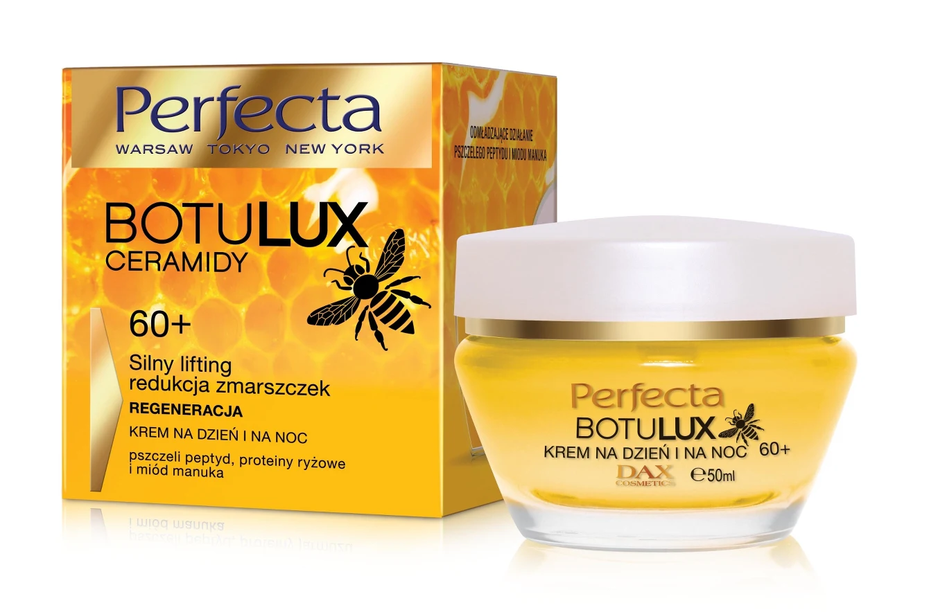 Perfecta Botulux krem na dzień i na noc 60+ Silny lifting zmarszczek Regeneracja