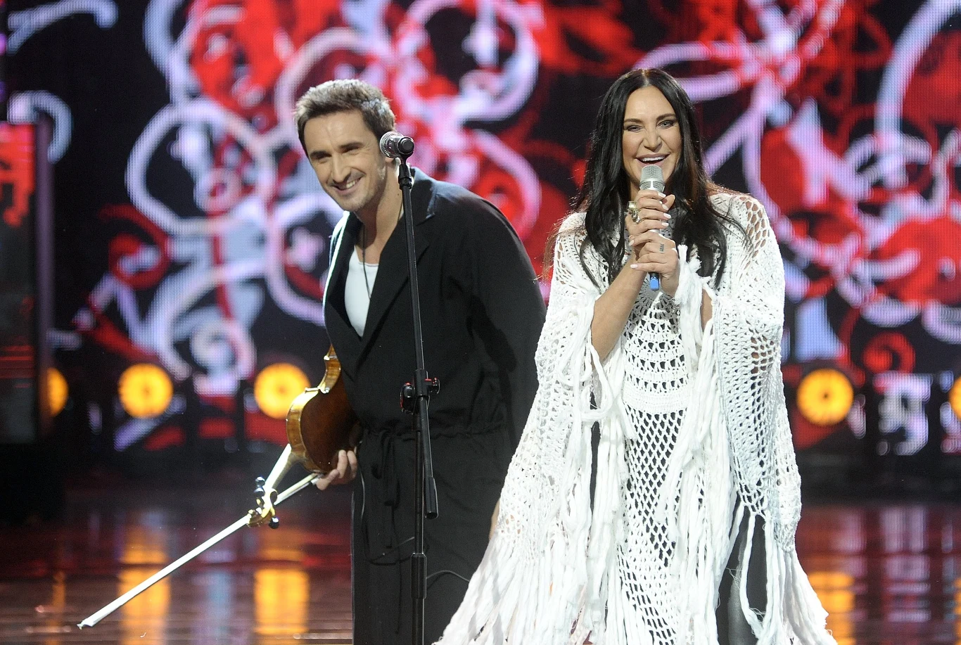 Sebastian i Kayah w scenicznym duecie. Przed laty stanowili parę Sebastian i Kayah w scenicznym duecie. Przed laty stanowili parę