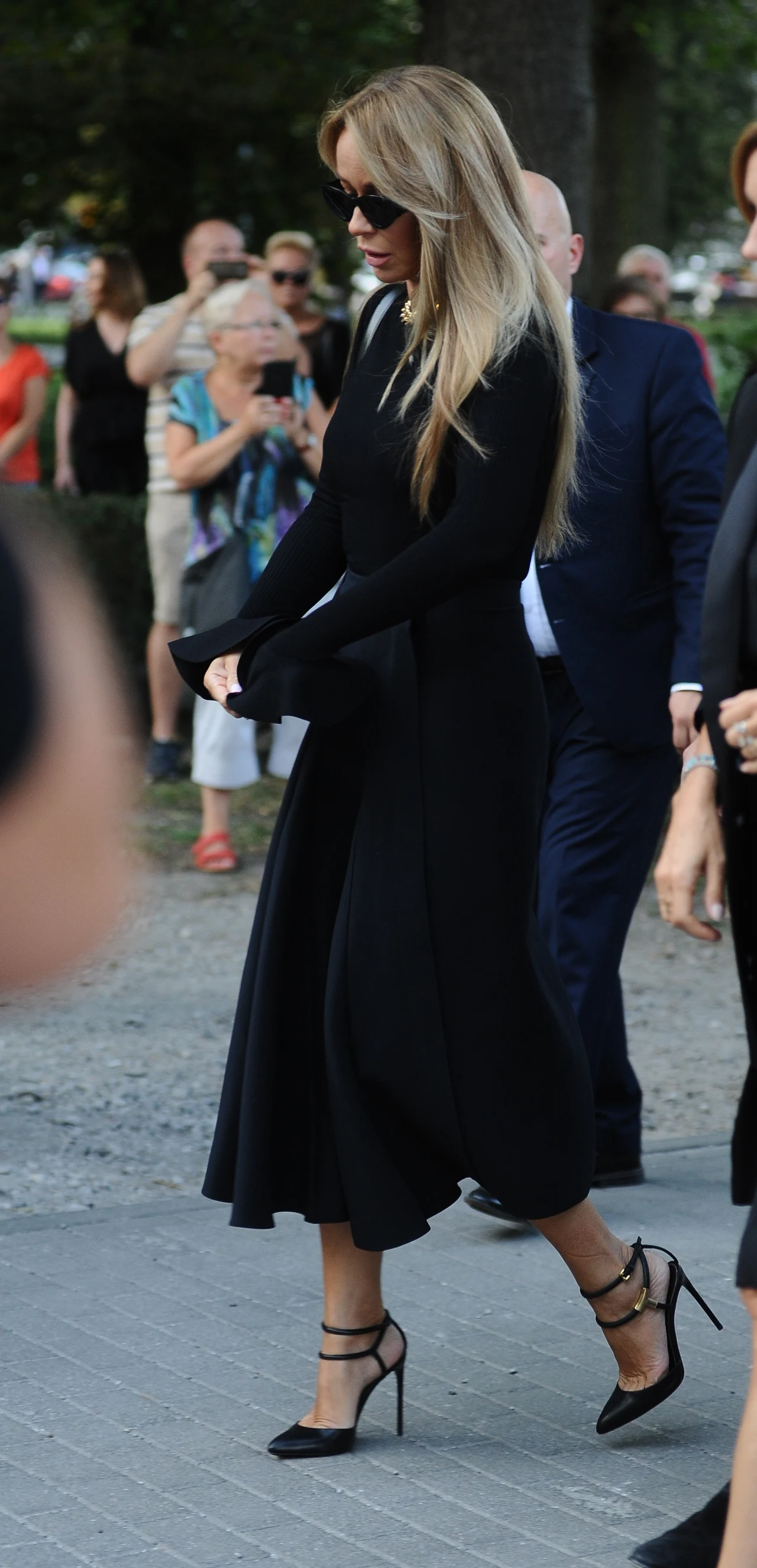 Joanna Przetakiewicz pożegnała Piotra Woźniaka-Staraka Joanna Przetakiewicz pożegnała Piotra Woźniaka-Staraka