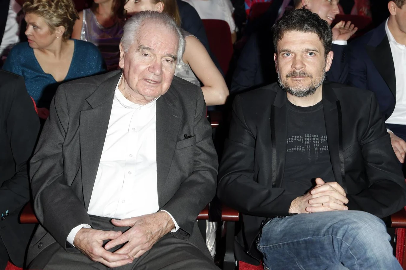 Stanisław Brejdygant z synem Igorem Stanisław Brejdygant z synem Igorem