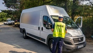 Kierowca uciekał Fiatem Ducato